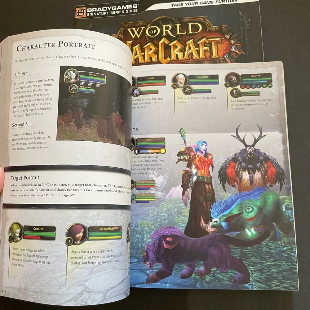 World of Warcraft Game Guides Collector’s Books